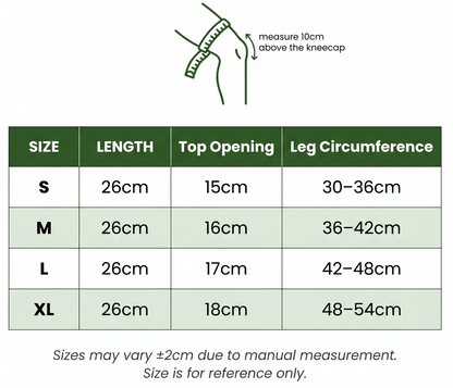 KneeFlex Premium Bamboo Sleeve